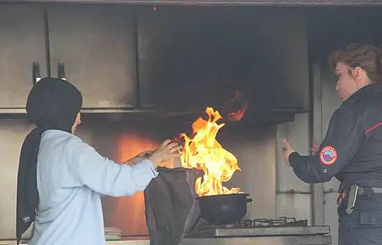 KAYÜ'de gerçeği aratmayan tatbikat!