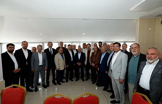 Gönüllü kültür kuruluşları temsilcileri ile bayramlaşma