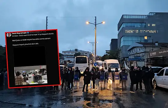 Halk TV'ye kayyum atandı: Ekipler arama yapıyor!
