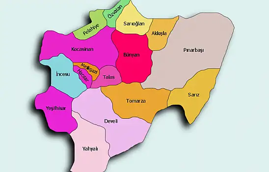 Hangi ilçeler il olacak? Kayseri'den de ilçe var mı?