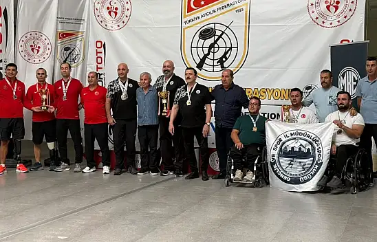 Hedefte başarı, kürsüde Kayseri vardı!