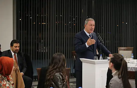 Hulusi Akar: Başkanımız, Kayseri'mizin Şansı