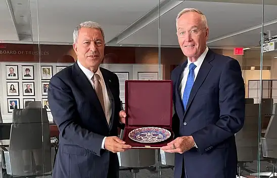 Hulusi Akar'ın ABD temasları sürüyor: ABD eski Genelkurmay Başkanı ile görüştü!