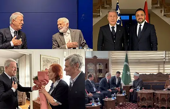 Hulusi Akar'ın Bosna mesaisi: Peş peşe ziyaretler!