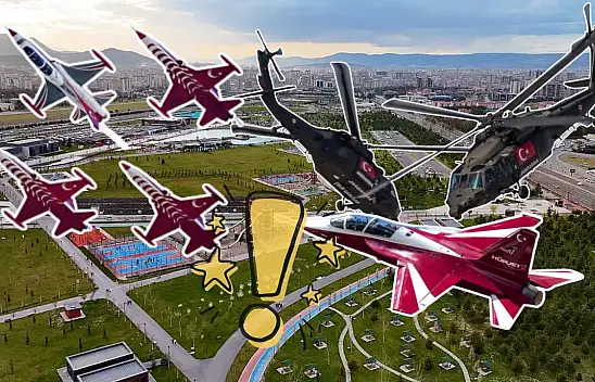 HÜRJET, Türk Yıldızları, Çelik Kanatlar… Kayseri dört gözle bekliyor!