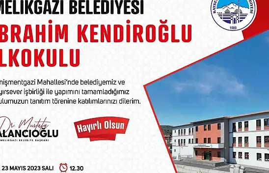 Melikgazi'de tanıtım töreni