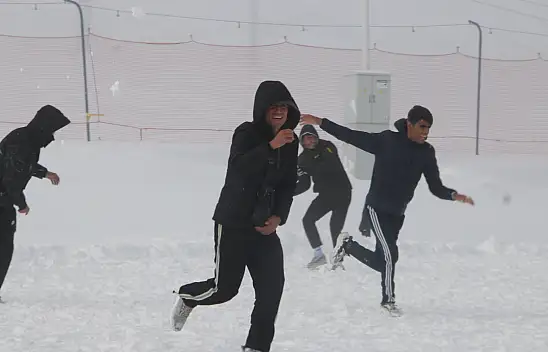 İlk karı Erciyes'te gördüler!