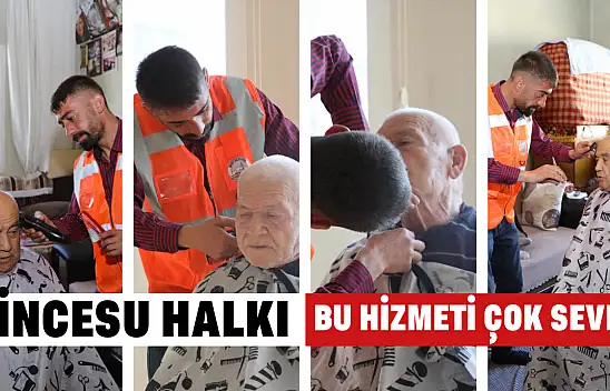 İncesu bu hizmeti çok sevdi
