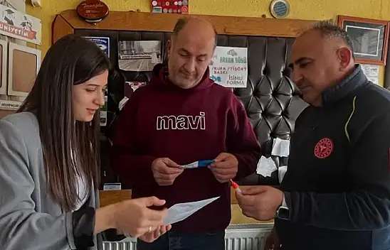 İncesu sağlık müdürü sahaya indi – Kit dağıttı