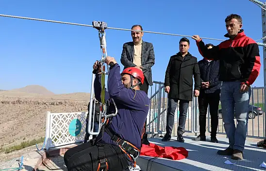 İncesu, Zipline açılışına gün sayıyor...