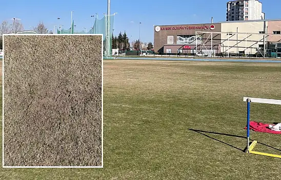 Kadir Has Dış Saha, bakımsızlığa terk edilerek patates tarlasına döndü- Berbat saha zemini ve bakımsız tribünler isyan ettirdi!