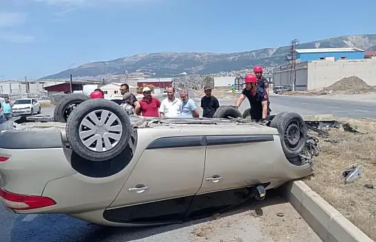 Kahramanmaraş'ta  trafik kazası meydana geldi!
