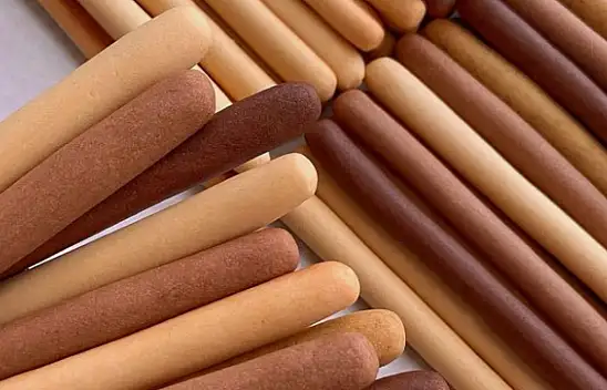 Kahve Yanı Kurabiyesi - Çubuk Kurabiye - Az Malzemeli