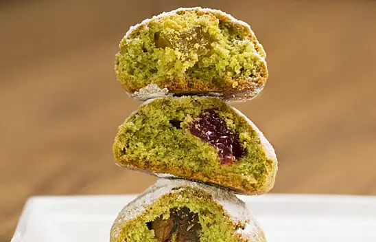 Kahve yanı tarifleri - Lokumlu kurabiye - Az malzemeli tarifler