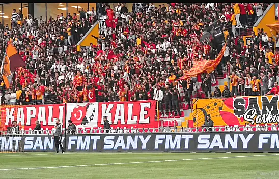 Kapalı Kale'den Kayserispor taraftarına kritik uyarı!