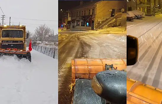 Kar yağışı sürüyor - İncesu ve Bünyan'da ekipler seferberlik başlattı!