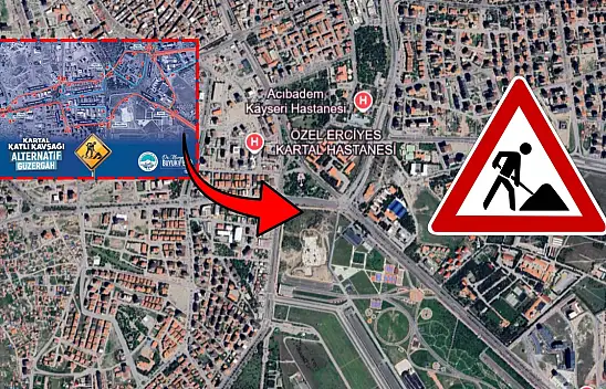 Kartal Kavşağı çalışmaları Kayserililerin rotasını kökten değiştirecek: Kim nereden nasıl gidecek?