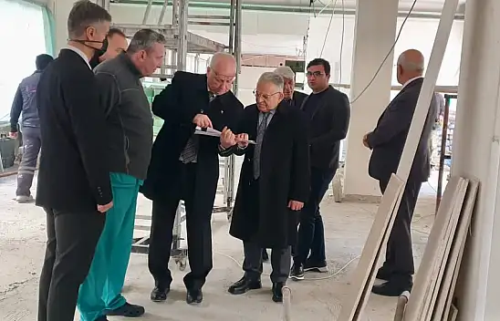 Kayseri Büyükşehir'in Üniversite Hastanesi Yenileme Çalışmaları Başladı