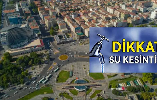 KASKİ Uyardı - O İlçede Su Kesintisi Yaşanacak!
