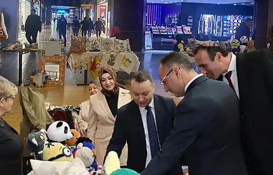 Kaymakamdan ''kadın eli''ne destek!