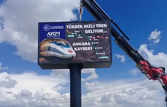 Kayseri Ankara arasına dev yatırım: Ticaret ve lojistiğe güç katacak!