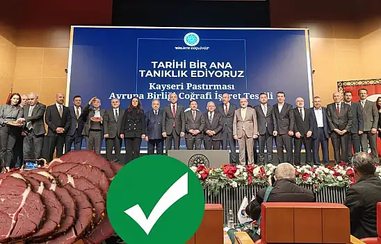 Kayseri bu yarışı kazandı - Pastırmayı tescilledi!