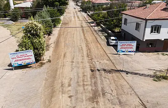 Kayseri Büyükşehir'den Yeşilhisar'a 10 milyon TL'lik yatırım!