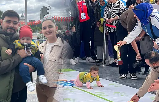 Kayseri Cumhuriyet Meydanı renkli görüntülere sahne oldu: İşte maratonun ilk gününden görüntüler!