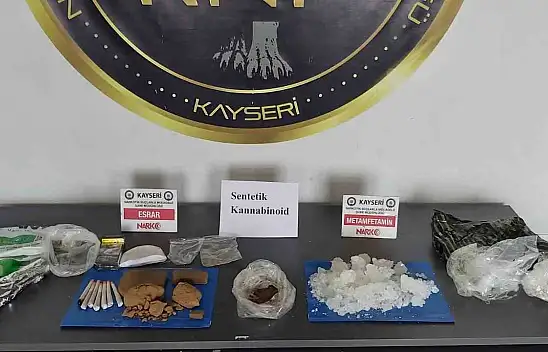 Kayseri'de başarılı uyuşturucu operasyonu!