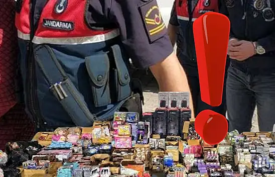 Kayseri'de 10 milyonluk kaçak ürün baskını!