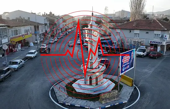 Kayseri'de 2,1 büyüklüğünde deprem!