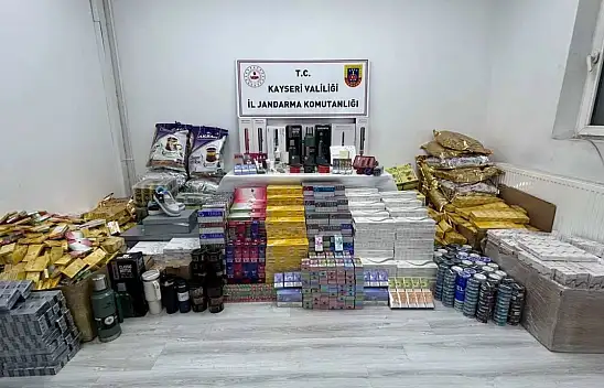 Kayseri'de 20 milyonluk vurguna jandarma engeli!