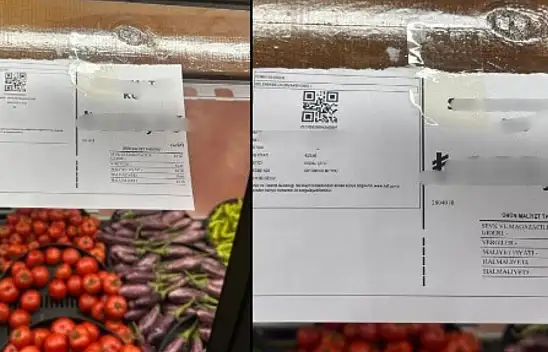 Kayseri'de 4 şubesi olan markette fiyat oyunu!