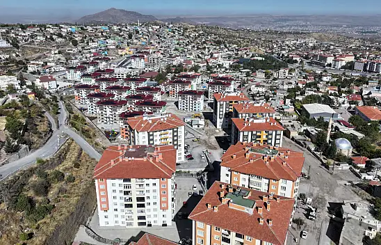 Kayseri'de 552 konuttan oluşan TOKİ kış gelmeden teslim edilecek!