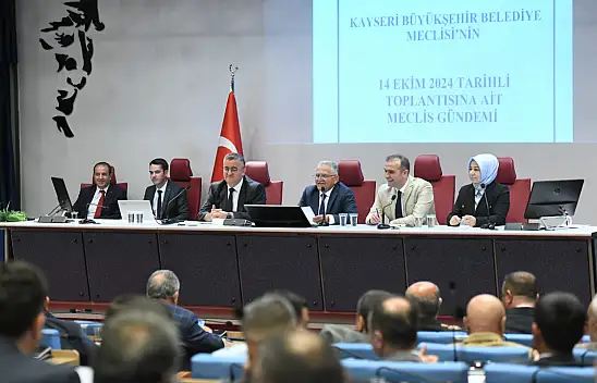 Kayseri'de 81 gündem maddesi karara bağlandı