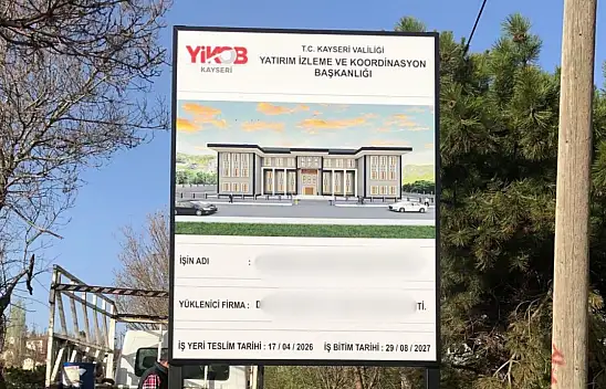 Kayseri'de 82 milyonluk Hükümet Konağı'nın yer teslimi yapıldı: 2027 Ağustos'a teslim!