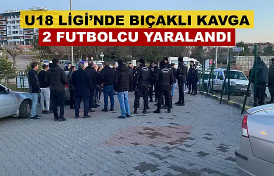 Kayseri'de Amatör Maçta Bıçaklı Kavga! (2 Yaralı) - Hem de U18 Ligi'nde...