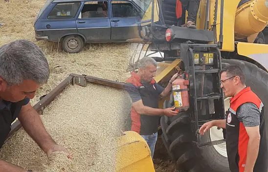 Kayseri'de anız yangını uyarısı: Tarım müdürlüğü ekipleri sahaya indi!