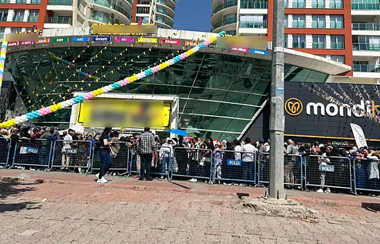 Kayseri'de AVM  açılışına polis önlemi!
