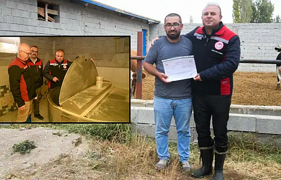 Kayseri'de bir işletmede daha o başarıya ulaştı: Belgeyi İl Müdürü Saklav teslim etti!