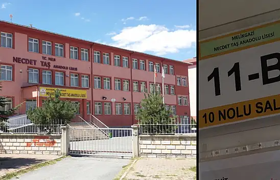Kayseri'de bir lisede anlamlı proje - Vali de projeye destek verdi!
