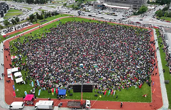 Kayseri'de bir milli maç yayını daha iptal oldu