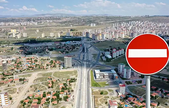 Kayseri'de bir yol daha kapatılıyor!