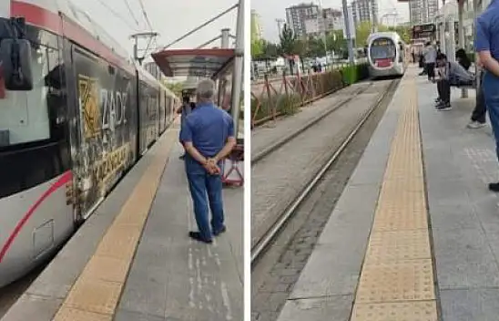 Kayseri'de bu da oldu - Satılık tramvay!