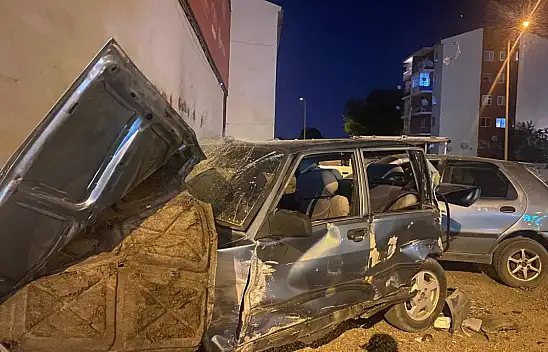 Kayseri'de Büyük Hasar Oluşturan Kaza - 1 Yaralı