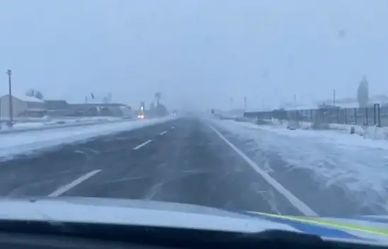 Kayseri'de buzlanma uyarısı verildi – Peki, yolların durumu nasıl?