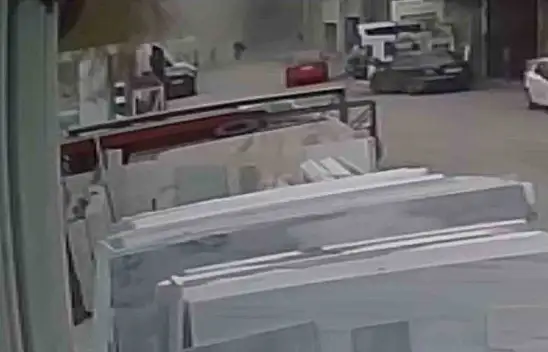 Kayseri'deki patlama güvenlik kamerasıyla kaydedildi