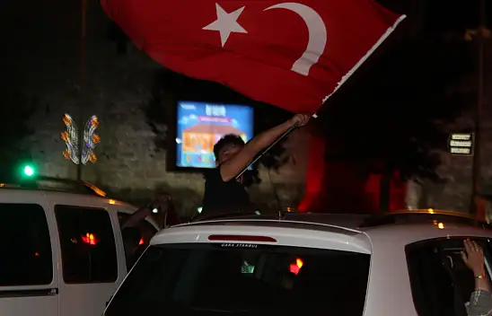 Kayseri'de 'Çeyrek Final' Kutlamaları!