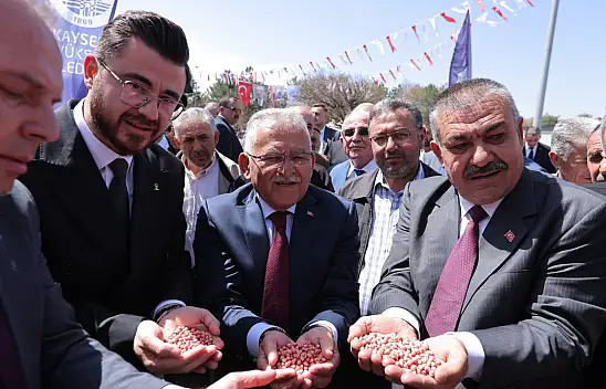 Kayseri'de çiftçiye 360 ton tohum desteği...