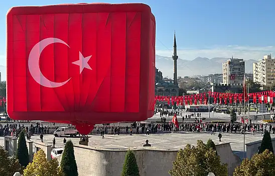 Kayseri'de Cumhuriyet Bayramı kutlamaları tarihinde bir ilk!